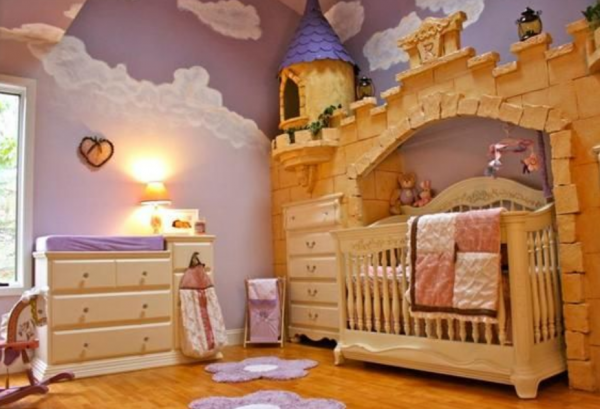 Kamar Anak dengan Tema Kastil Putri